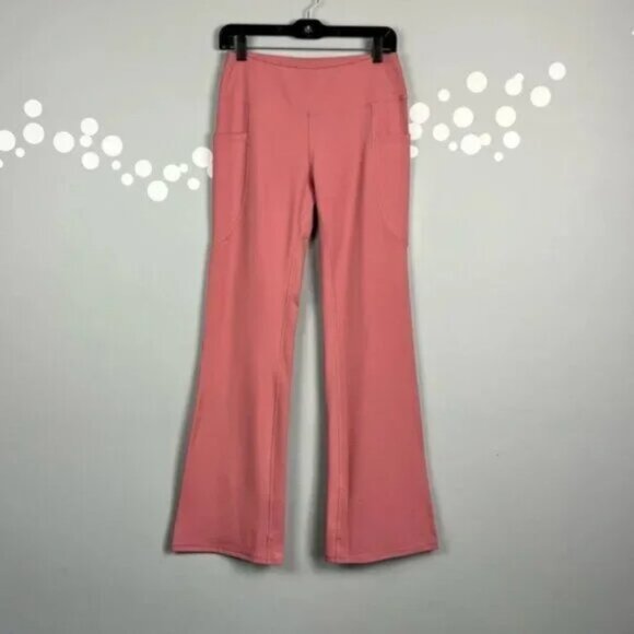 NWT Halara High Waisted Side Pocket Flare Leggings Size M - Picture 1 of 8